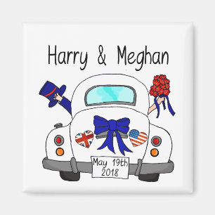 Harry & Meghan Wedding, 19 mei 2018 Magneet