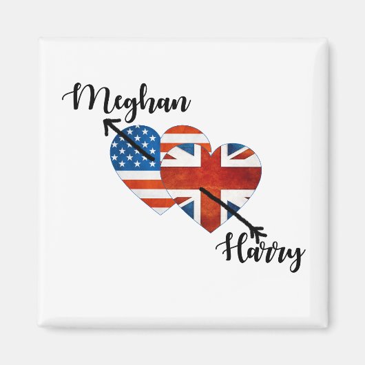 Harry & Meghan Wedding, 19 mei 2018 Magneet (Voorkant)