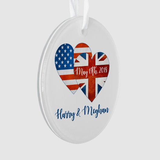 Harry & Meghan Wedding, 19 mei 2018 Ornament (voorkant)