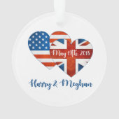 Harry & Meghan Wedding, 19 mei 2018 Ornament (achterkant)