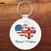 Harry & Meghan Wedding, 19 mei 2018 Sleutelhanger (Voorkant)
