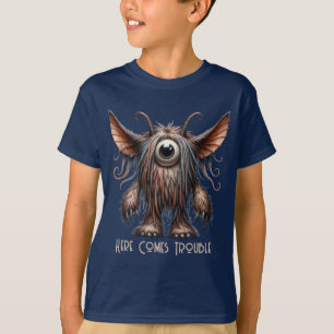 Harry - Monster T-shirt met één oog