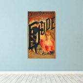 Harry Montague's Comedy "Kerel" theaterPoster Canvas Afdruk (Insitu (Houten vloer))