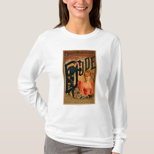 Harry Montague's Comedy "Kerel" theaterPoster T-shirt (Voorkant)