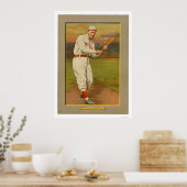 Harry Niles Red Sox Baseball 1911 Poster (Keuken)