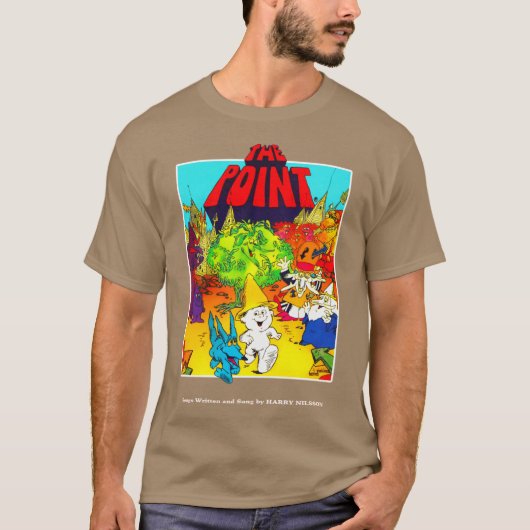 Harry Nilssonhe Point cadeau T-shirt (Voorkant)