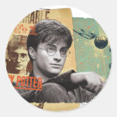 Harry Potter 13 Ronde Sticker (Voorkant)