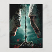 Harry Potter 7 Deel 2 - Harry versus Voldemort Briefkaart (Voorkant)