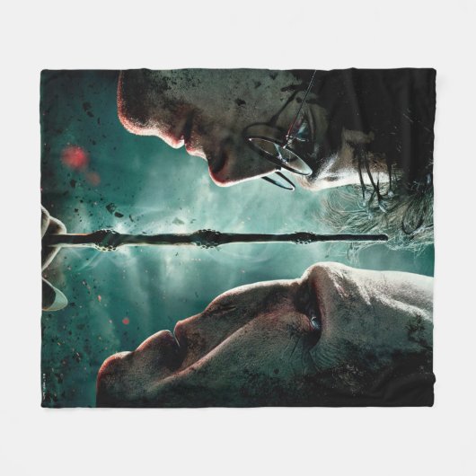 Harry Potter 7 Deel 2 - Harry vs. Voldemort Fleece Deken (Voorkant (Horizontaal))