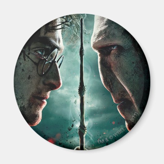 Harry Potter 7 Part 2 - Harry vs. Voldemort Magneet (Voorkant)