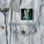 Harry Potter 7 Part 2 - Harry vs. Voldemort Vierkante Button 5,1 Cm (In situ)