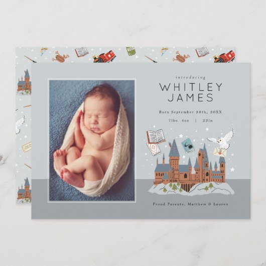 Harry Potter | Aankondiging van het kasteel van Ho (Voorkant / Achterkant)