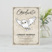 Harry Potter | Afstudeerfeest van Hedwig Aankondiging (Staand voorkant)