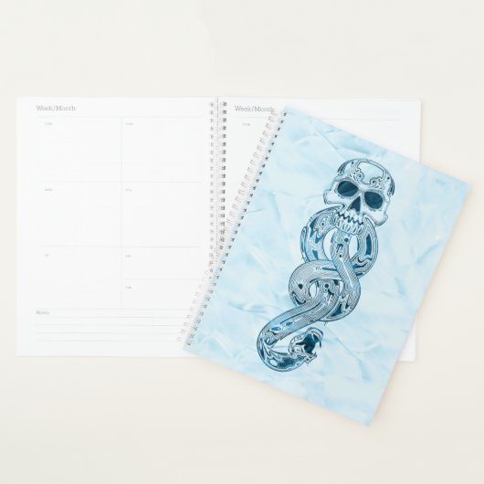 Harry Potter | Aguamenti Donkere Teken Grafiek Planner (Display)