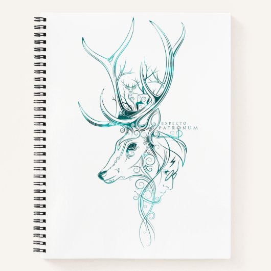 Harry Potter | Aguamenti EXPECTO PATRONUM™ Hert Notitieboek (Voorkant)