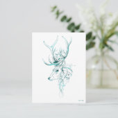 Harry Potter | Aguamenti EXPECTO PATRONUM™ Herten Briefkaart (Staand voorkant)