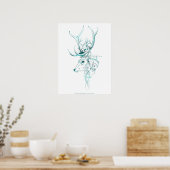 Harry Potter | Aguamenti EXPECTO PATRONUM™ Herten Poster (Keuken)
