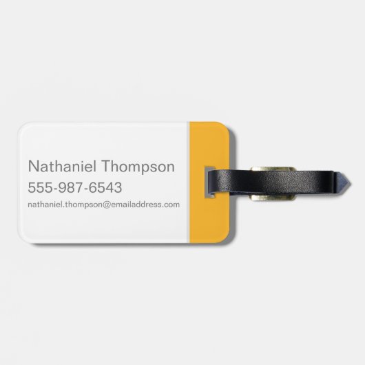 Harry Potter | Aguamenti GRYFFINDOR™ Bagagelabel (Achterkant horizontaal)