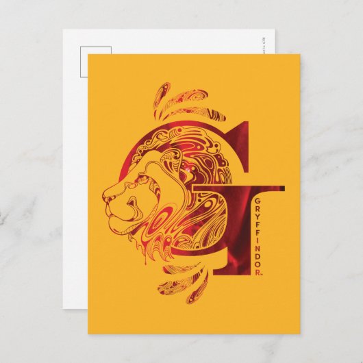 Harry Potter | Aguamenti GRYFFINDOR™ Briefkaart (Voorkant / Achterkant)