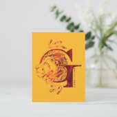 Harry Potter | Aguamenti GRYFFINDOR™ Briefkaart (Staand voorkant)