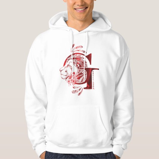 Harry Potter | Aguamenti GRYFFINDOR™ Grafisch ontw Hoodie (Voorkant)