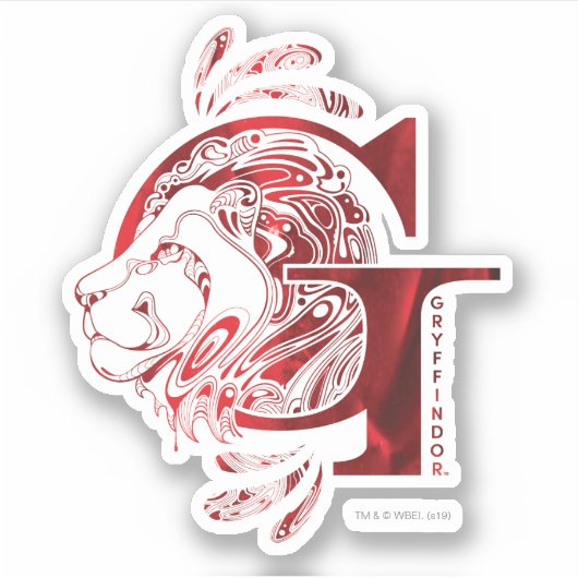 Harry Potter | Aguamenti GRYFFINDOR™ Sticker (Voorkant)