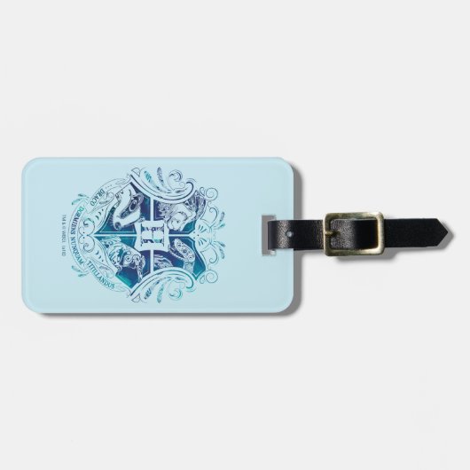 Harry Potter| Aguamenti HOGWARTS™ Crest Bagagelabel (Voorkant horizontaal)