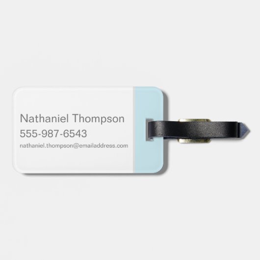 Harry Potter| Aguamenti HOGWARTS™ Crest Bagagelabel (Achterkant horizontaal)