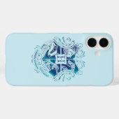 Harry Potter | Aguamenti HOGWARTS™ Crest Case-Mate iPhone Case (Achterkant (horizontaal))