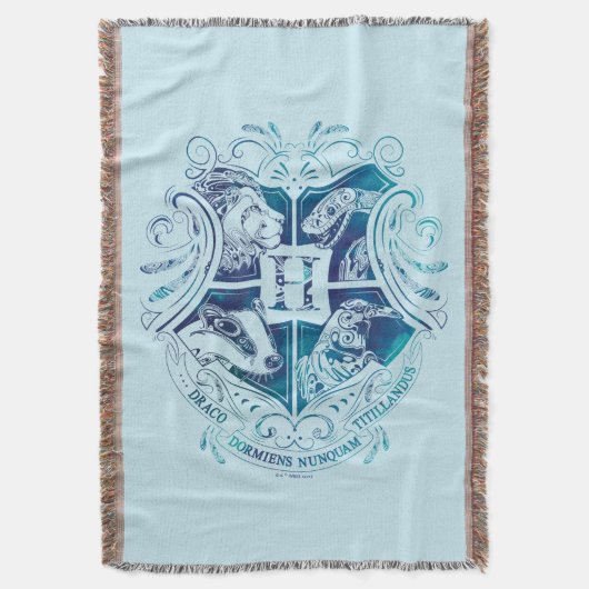 Harry Potter | Aguamenti HOGWARTS™ Crest Deken (Voorkant Verticaal)