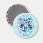 Harry Potter | Aguamenti HOGWARTS™ Crest Magneet (Voorkant / Achterkant)