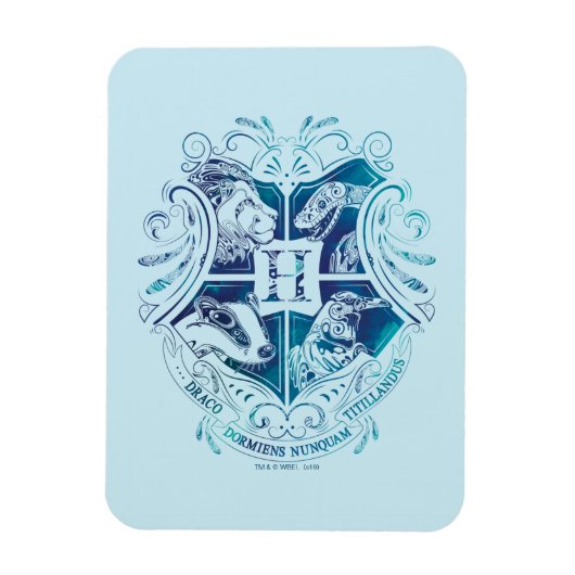 Harry Potter | Aguamenti HOGWARTS™ Crest Magneet (Verticaal)