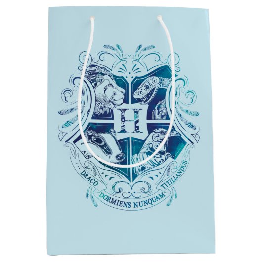 Harry Potter | Aguamenti HOGWARTS™ Crest Medium Cadeauzakje (Voorkant)