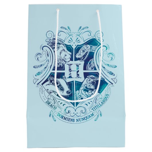 Harry Potter | Aguamenti HOGWARTS™ Crest Medium Cadeauzakje (Achterkant)