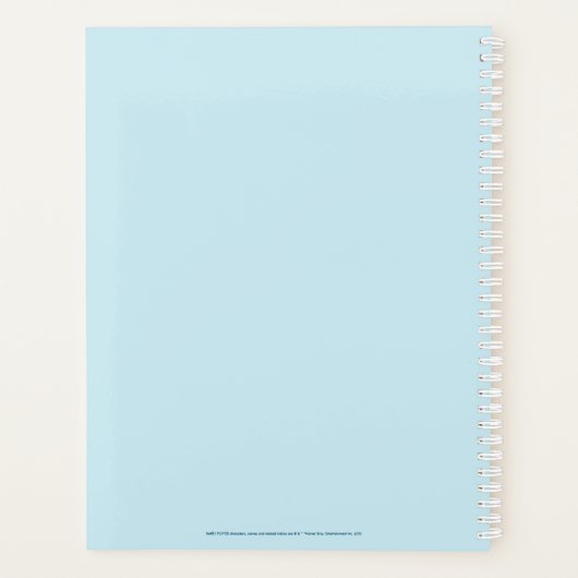 Harry Potter | Aguamenti HOGWARTS™ Crest Planner (Achterkant)