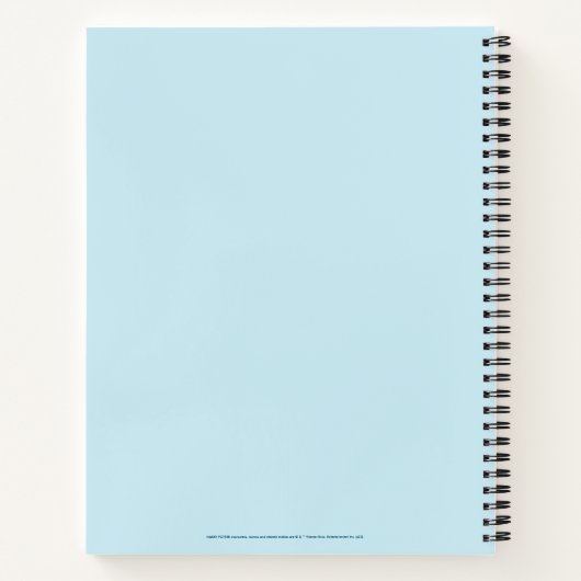 Harry Potter | Aguamenti HOGWARTS™ Crest Tekening Notitieboek (Achterkant)