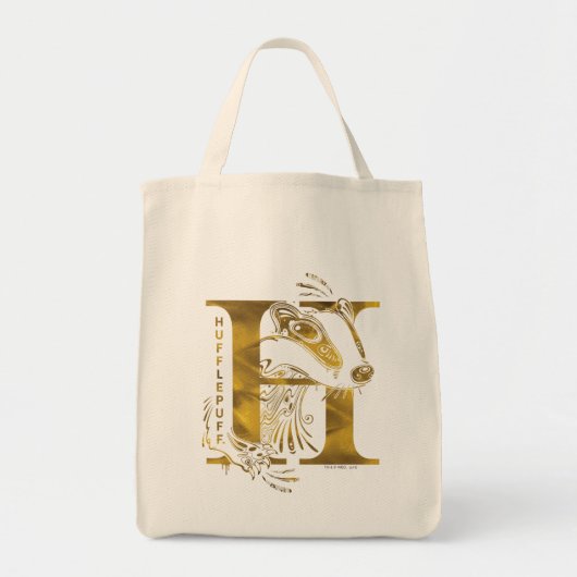 Harry Potter | Aguamenti HUFFLEPUFF™ Grafisch Tote Bag (Voorkant)