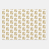 Harry Potter | Aguamenti HUFFLEPUFF™ Graphic Inpakpapier Vel (Voorkant 2)