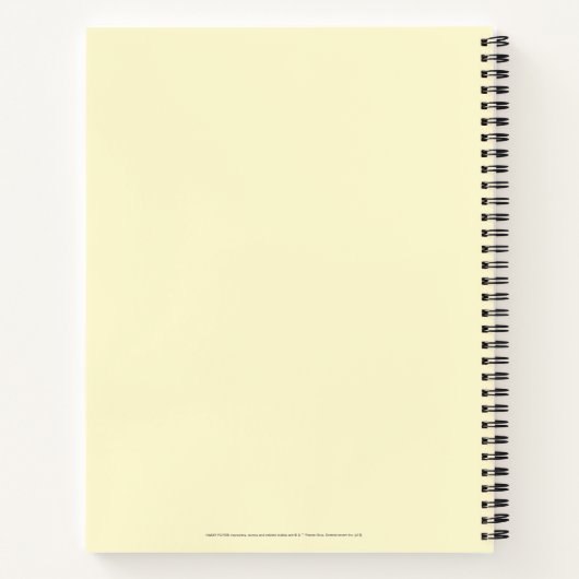 Harry Potter | Aguamenti HUFFLEPUFF™ Graphic Notitieboek (Achterkant)