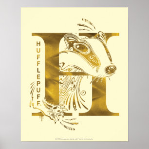 Harry Potter   Aguamenti HUFFLEPUFF™ Graphic Poster
