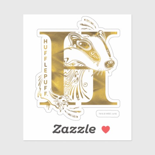 Harry Potter | Aguamenti HUFFLEPUFF™ Graphic Sticker (Vel)