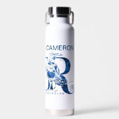 Harry Potter | Aguamenti RAVENCLAW™ Add Jouw naam Waterfles (Voorkant)