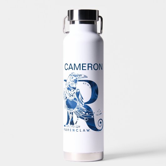 Harry Potter | Aguamenti RAVENCLAW™ Add Jouw naam Waterfles (Voorkant)
