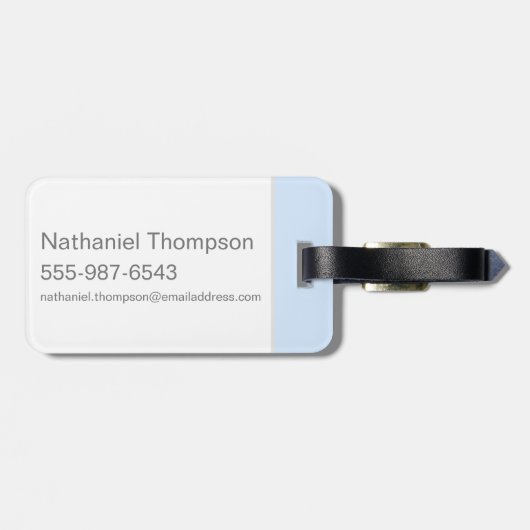 Harry Potter| Aguamenti RAVENCLAW™ Bagagelabel (Achterkant horizontaal)