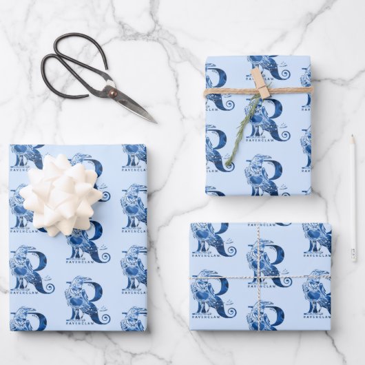 Harry Potter | Aguamenti RAVENCLAW™ Grafisch Inpakpapier Vel (Voorkant)