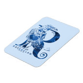 Harry Potter | Aguamenti RAVENCLAW™ Grafisch Magneet (Linkerzijde)