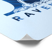 Harry Potter | Aguamenti RAVENCLAW™ Grafisch ontwe Poster (Hoek)