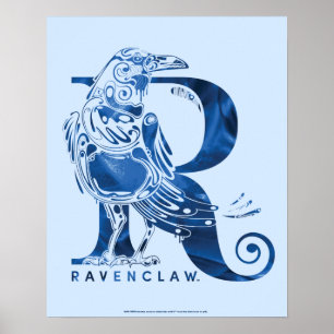 Harry Potter Aguamenti RAVENCLAW™ Grafisch ontwe Poster