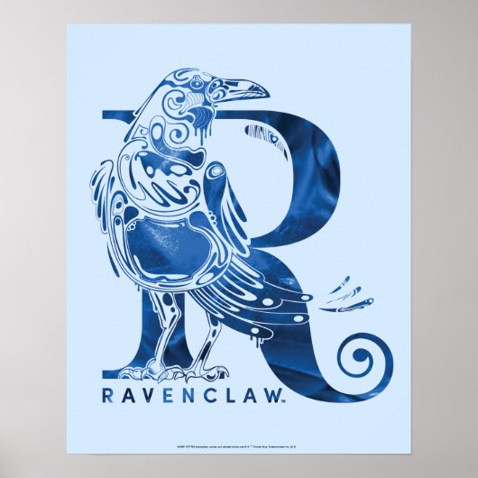 Harry Potter | Aguamenti RAVENCLAW™ Grafisch ontwe Poster (Voorkant)