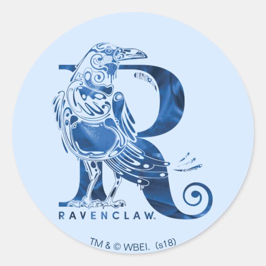 Harry Potter | Aguamenti RAVENCLAW™ Grafisch ontwe Ronde Sticker (Voorkant)